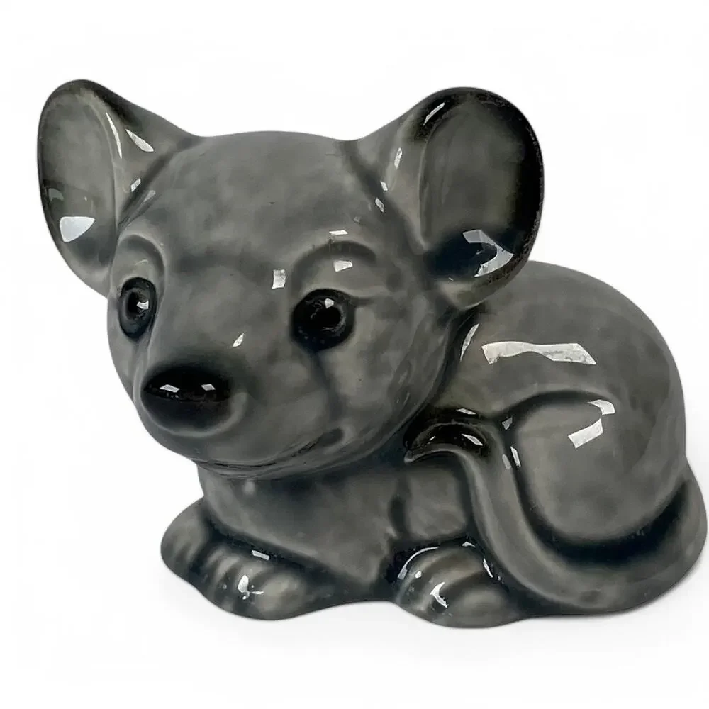 Goebel Mouse Figurines Lot of 3 Mice 35793 35794 35795 W Germany Gray Rats